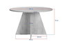 Hanah Home Mesa de Comedor Virella - Nogal